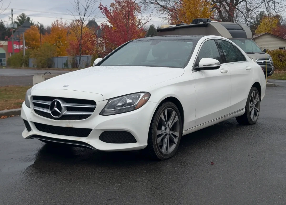 Mercedes C300 avant Plasti Dip